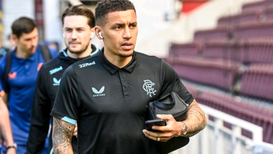 James Tavernier is departing for Saudi Arabia, where he will surely become a star, shocking a Rangers fan who is watching from a distance.