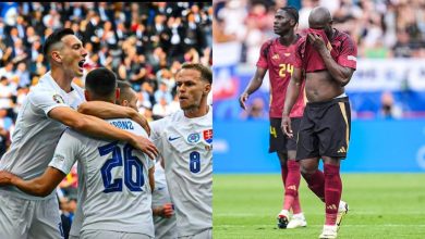 Breaking News: Belgium Beaten by Slovakia, Var Denied Lukaku and schranz's Goal...Read more