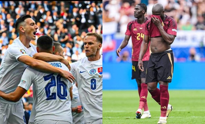 Breaking News: Belgium Beaten by Slovakia, Var Denied Lukaku and schranz's Goal...Read more